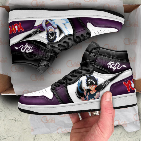 Baskets montantes Air Jordan Hiei – Chaussures montantes Yu Yu Hakusho – Image 4