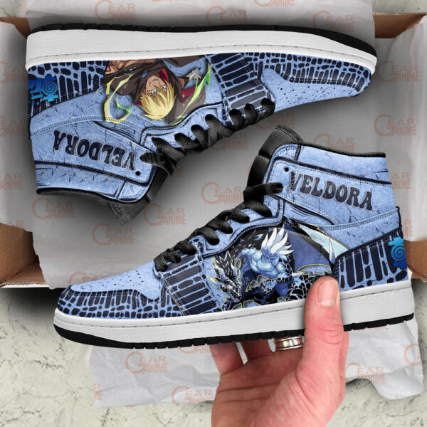Baskets montantes Air Jordan Veldora Tempest – Chaussures montantes Reincarnated as a Slime – Image 4