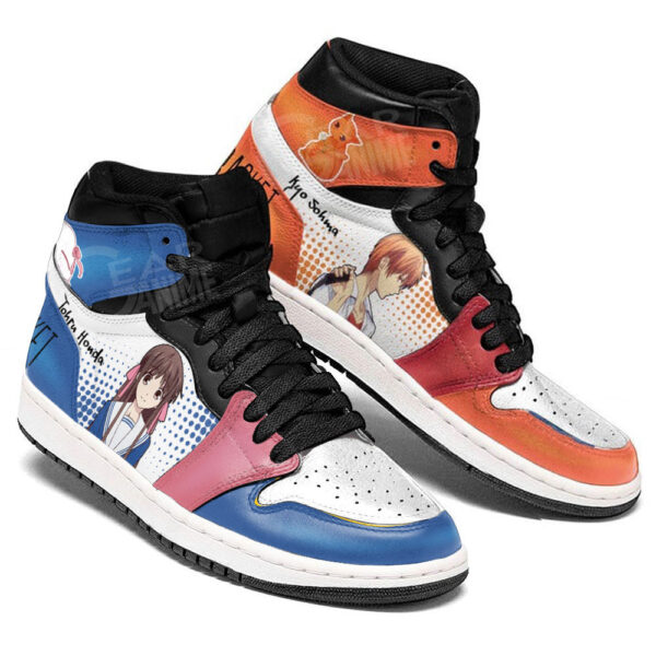 Baskets montantes Air Jordan Kyō Sōma et Tōru Honda – Chaussures montantes Fruits Basket – Image 4