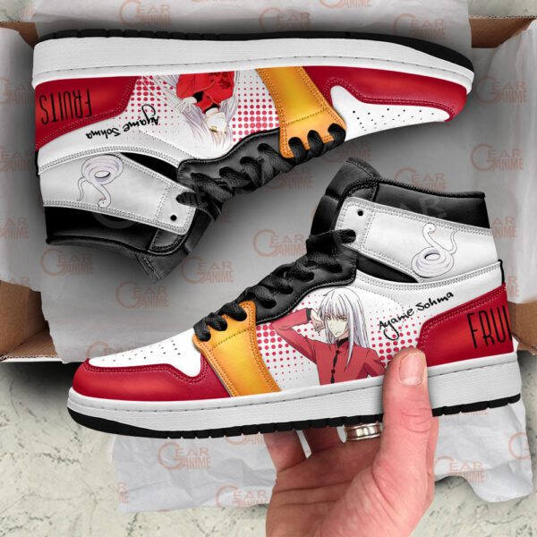 Baskets montantes Air Jordan Ayame Sōma – Chaussures montantes Fruits Basket – Image 4