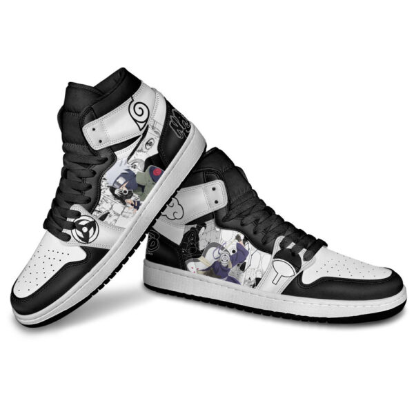 Baskets montantes Air Jordan Kakashi Hatake et Tobi – Chaussures montantes Naruto – Image 4