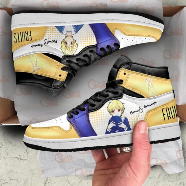 Baskets montantes Air Jordan Momiji Sōma – Chaussures montantes Fruits Basket – Image 4
