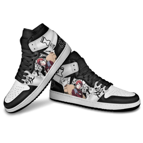 Baskets montantes Air Jordan Gaara – Chaussures montantes Naruto – Image 4