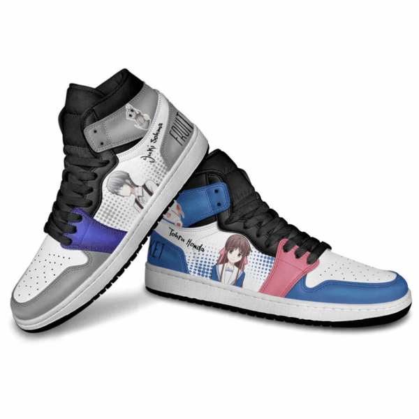 Baskets montantes Air Jordan Yuki Sôma et Tôru Honda – Chaussures montantes Fruits Basket – Image 3