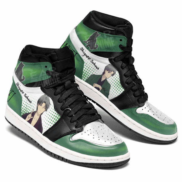 Baskets montantes Air Jordan Shigure Sohma – Chaussures montantes Fruits Basket – Image 2