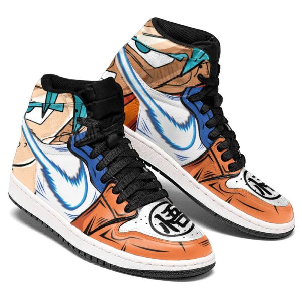 Baskets montantes Air Jordan Goku – Chaussures montantes Dragon Ball – Image 2