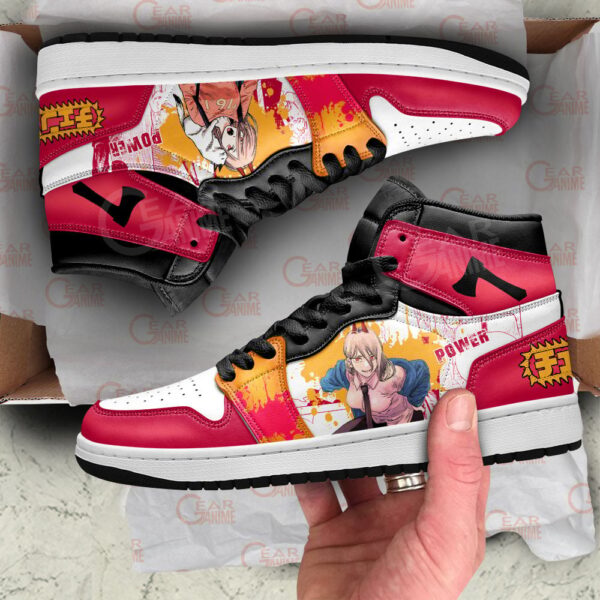 Baskets montantes Air Jordan Power – Chaussures montantes Chainsaw Man – Image 2