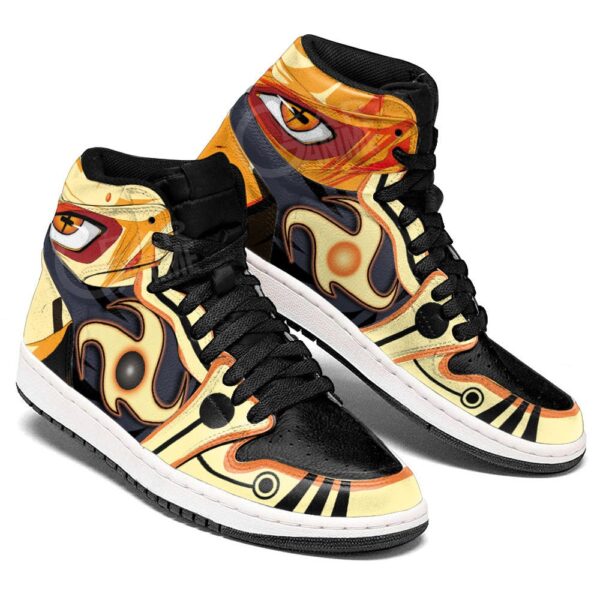 Baskets montantes Air Jordan Naruto Rasenshuriken – Chaussures montantes Naruto – Image 2