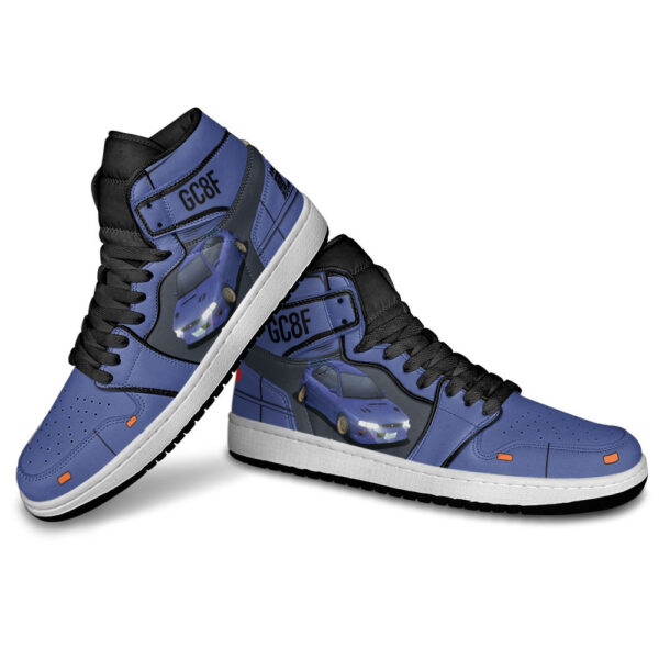 Baskets montantes Air Jordan AE86 Impreza – Chaussures montantes Initial D – Image 3