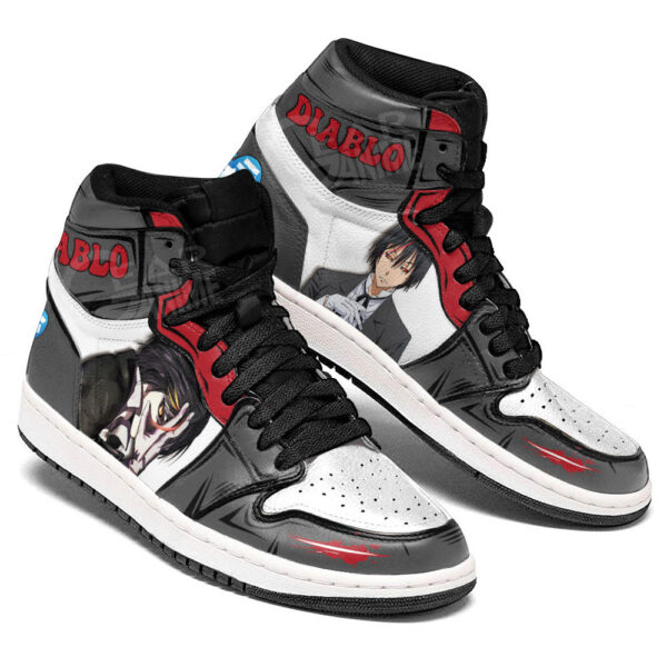Baskets montantes Air Jordan Diablo – Chaussures montantes Moi, quand je me réincarne en Slime – Image 2