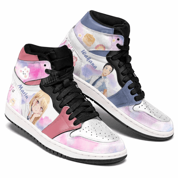 Baskets montantes Air Jordan Wakana et Marin – Chaussures montantes My Dress-Up Darling – Image 3