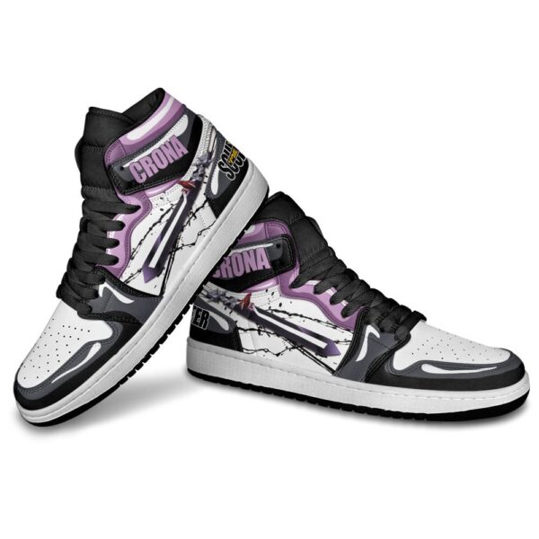 Baskets montantes Air Jordan Crona Gorgon – Chaussures montantes Soul Eater – Image 3