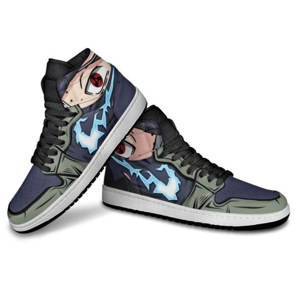 Baskets montantes Air Jordan Kakashi Hatake – Chaussures montantes Naruto – Image 3
