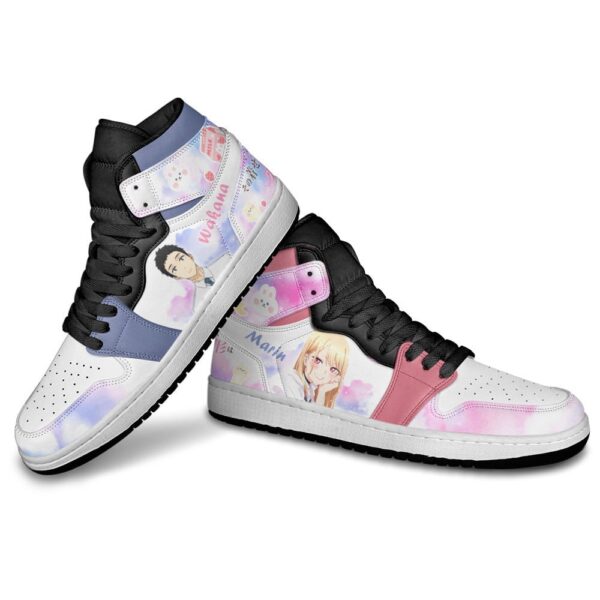 Baskets montantes Air Jordan Wakana et Marin – Chaussures montantes My Dress-Up Darling – Image 4