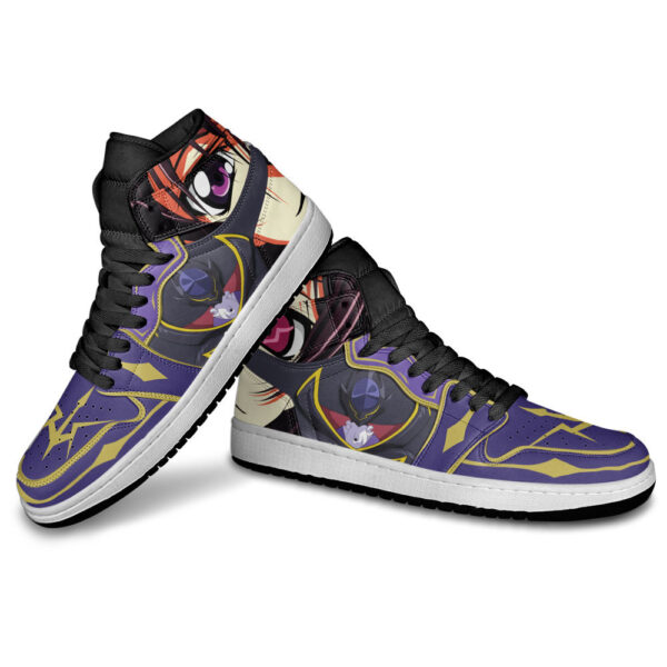 Baskets montantes Air Jordan Lelouch – Chaussures montantes Code Geass – Image 3
