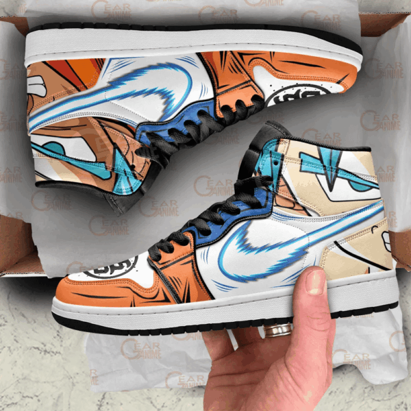 Baskets montantes Air Jordan Goku – Chaussures montantes Dragon Ball – Image 4
