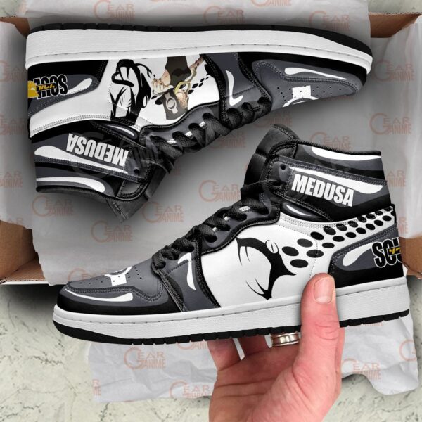 Baskets montantes Air Jordan Medusa Gorgon – Chaussures montantes Soul Eater – Image 2
