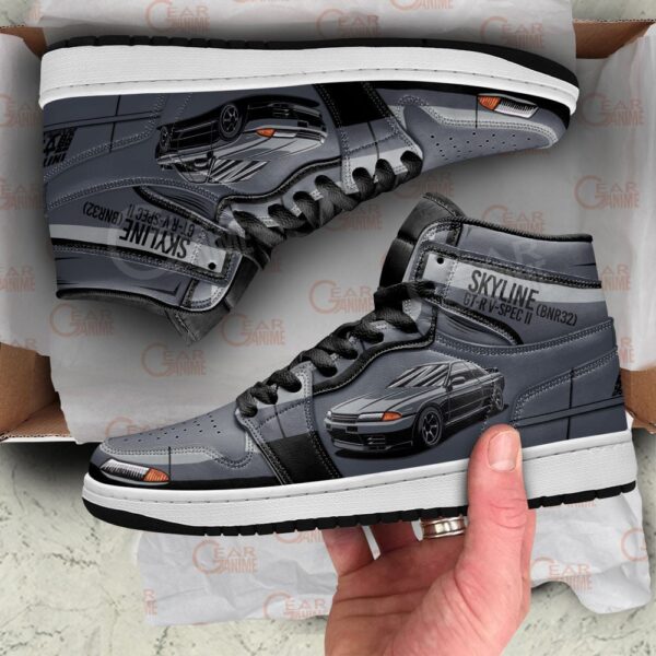 Baskets montantes Air Jordan Takeshi Nakazato GT-R – Chaussures montantes Initial D – Image 4