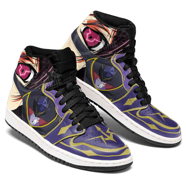 Baskets montantes Air Jordan Lelouch – Chaussures montantes Code Geass – Image 2