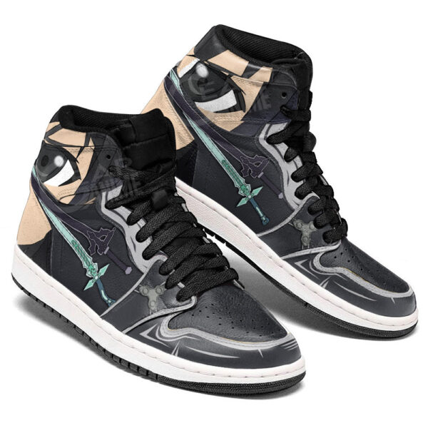 Baskets montantes Air Jordan Kirito – Chaussures montantes Sword Art Online – Image 2
