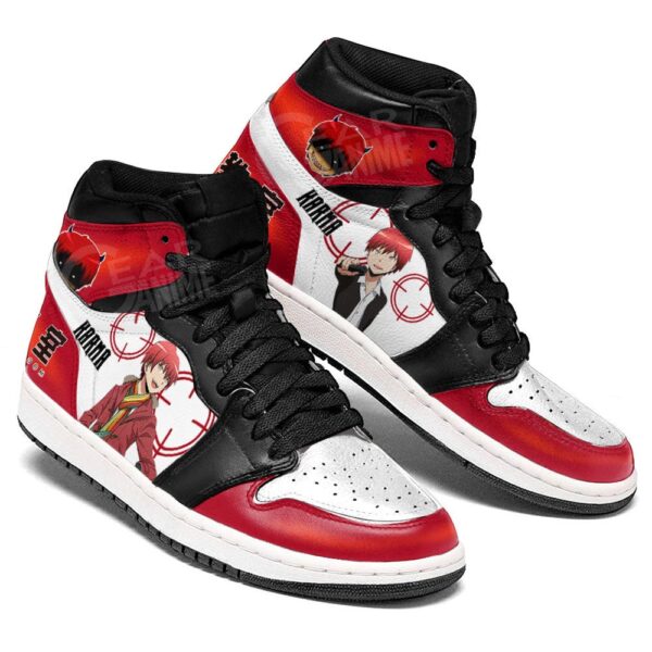 Baskets montantes Air Jordan Karma Akabane – Chaussures montantes Assassination Classroom – Image 2