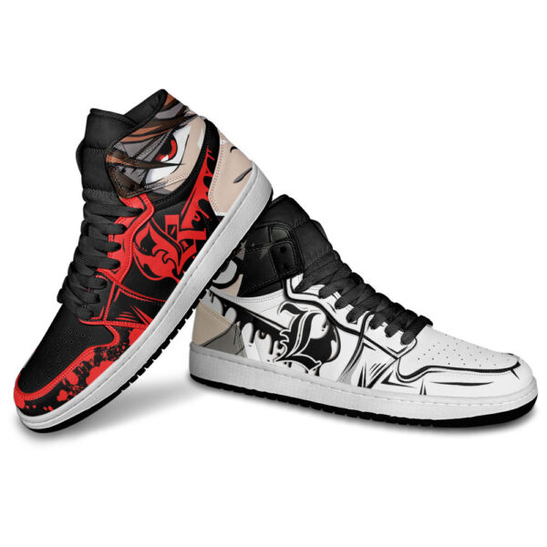 Baskets montantes Air Jordan Light Yagami et L – Chaussures montantes Death Note – Image 3