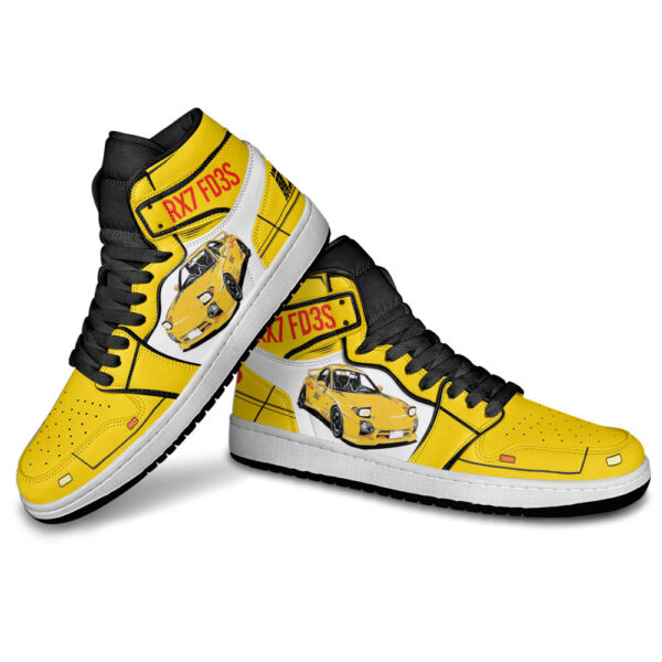 Baskets montantes Air Jordan RX-7 FD3S – Chaussures montantes Initial D – Image 3