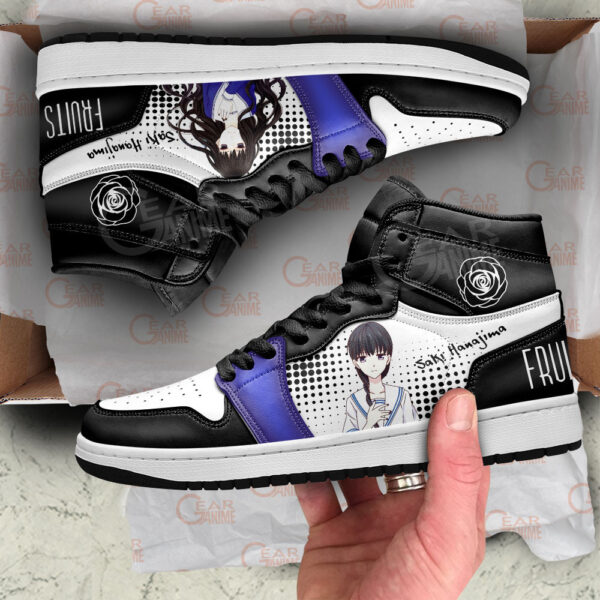 Baskets montantes Air Jordan Saki Hanajima – Chaussures montantes Fruits Basket – Image 4