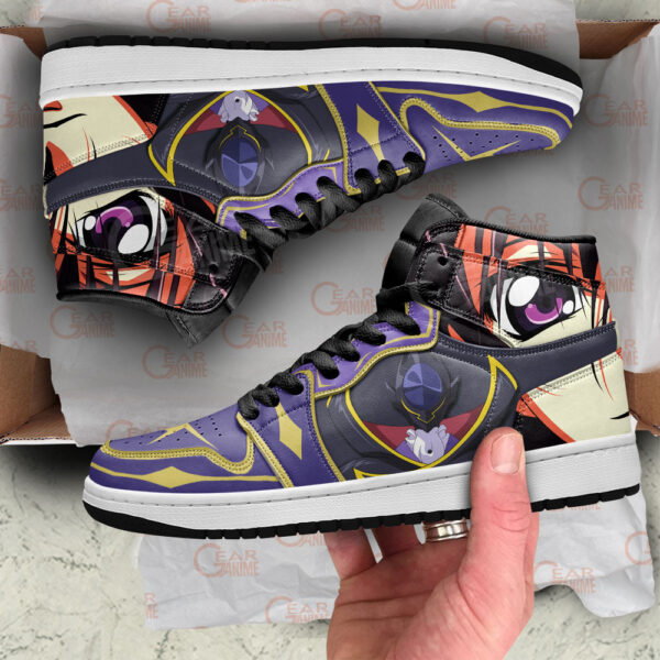 Baskets montantes Air Jordan Lelouch – Chaussures montantes Code Geass – Image 4