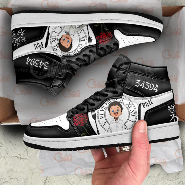 Baskets montantes Air Jordan Phil – Chaussures montantes The Promised Neverland – Image 4