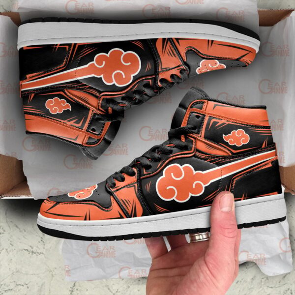 Baskets montantes Air Jordan Akatsuki – Chaussures montantes Naruto – Image 4