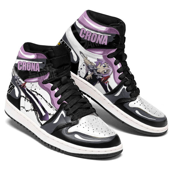 Baskets montantes Air Jordan Crona Gorgon – Chaussures montantes Soul Eater – Image 4