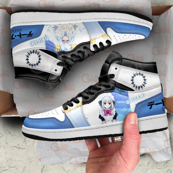 Baskets montantes Air Jordan Origami Tobiichi – Chaussures montantes Date A Live – Image 4