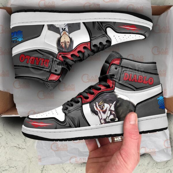 Baskets montantes Air Jordan Diablo – Chaussures montantes Moi, quand je me réincarne en Slime – Image 4