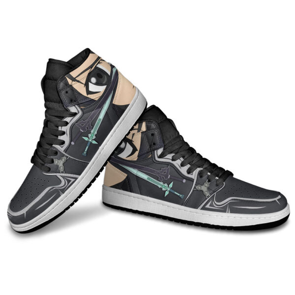 Baskets montantes Air Jordan Kirito – Chaussures montantes Sword Art Online – Image 3