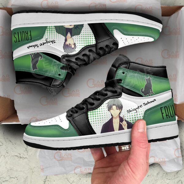 Baskets montantes Air Jordan Shigure Sohma – Chaussures montantes Fruits Basket – Image 4