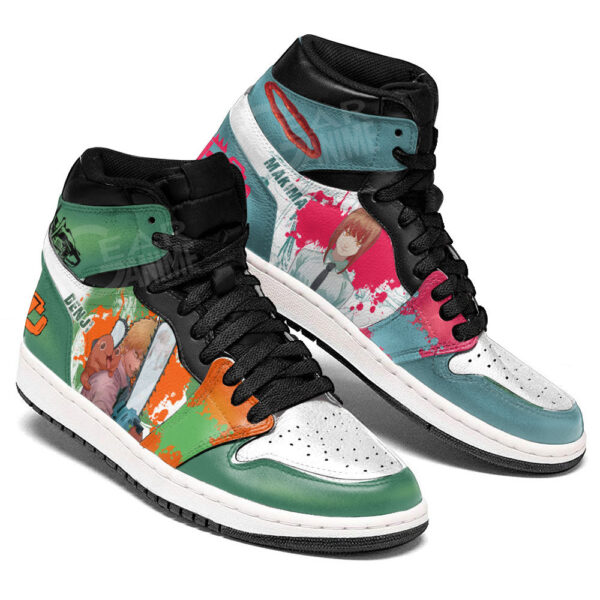 Baskets montantes Air Jordan Makima & Denji – Chaussures montantes Chainsaw Man – Image 3