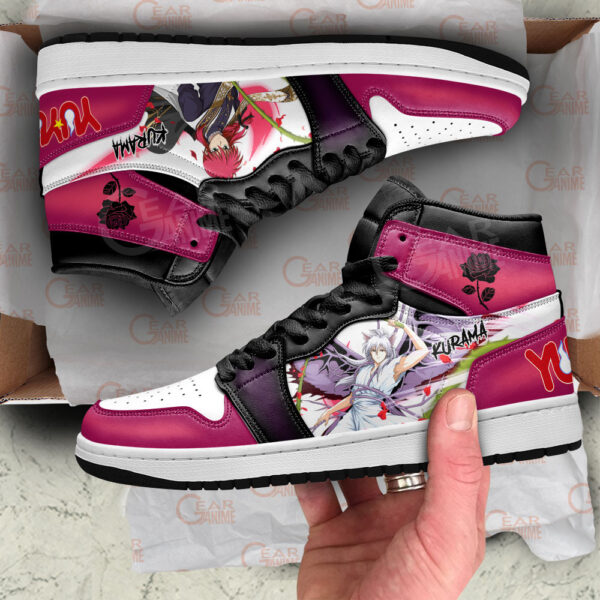 Baskets montantes Air Jordan Youko Kurama – Chaussures montantes Yu Yu Hakusho – Image 4