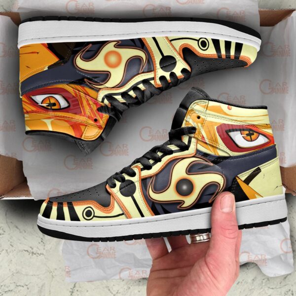 Baskets montantes Air Jordan Naruto Rasenshuriken – Chaussures montantes Naruto – Image 4