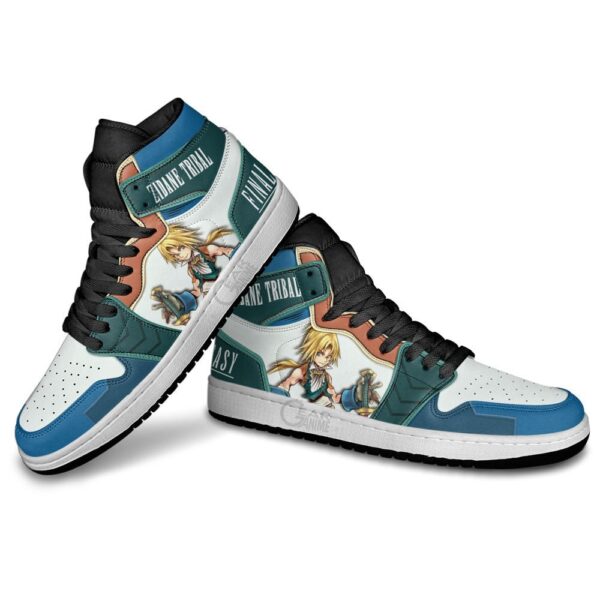 Baskets montantes Air Jordan Zidane Tribal – Chaussures montantes Kingdom Hearts – Image 4
