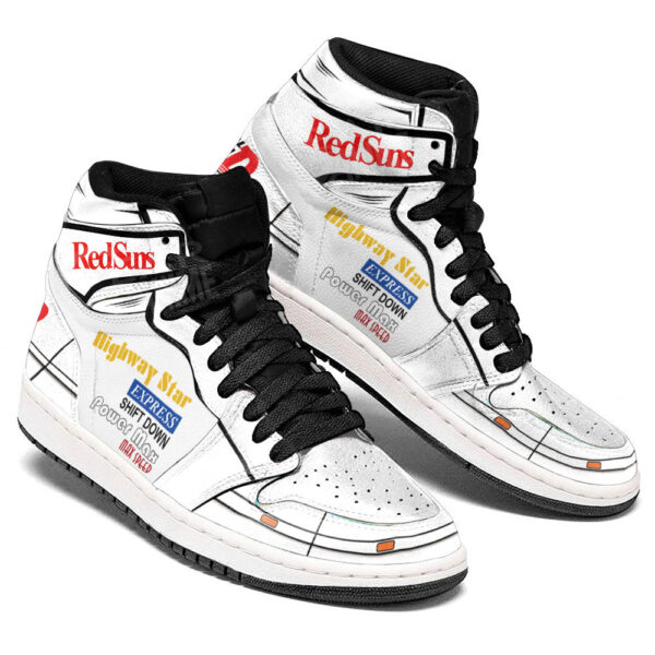 Baskets montantes Air Jordan Savanna RX-7 FC3S – Chaussures montantes Initial D – Image 2