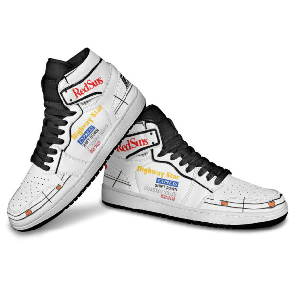 Baskets montantes Air Jordan Savanna RX-7 FC3S – Chaussures montantes Initial D – Image 3