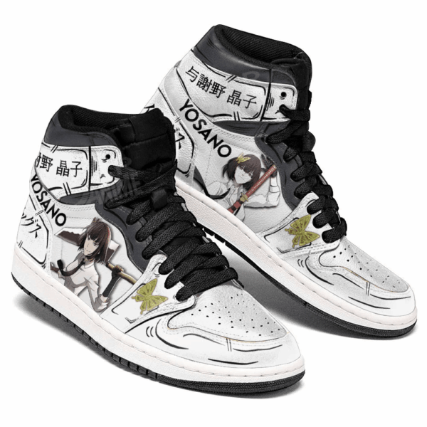 Baskets montantes Air Jordan Akiko Yosano – Chaussures montantes Bungô Stray Dogs – Image 2