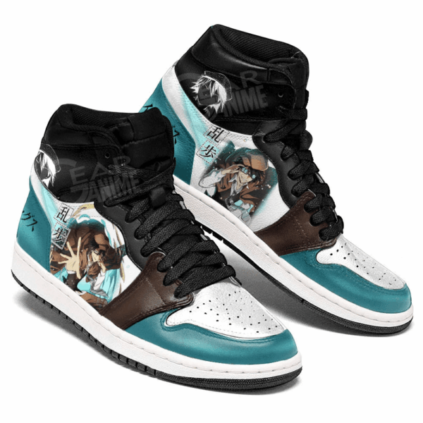 Baskets montantes Air Jordan Ranpo Edogawa – Chaussures montantes Bungō Stray Dogs – Image 3