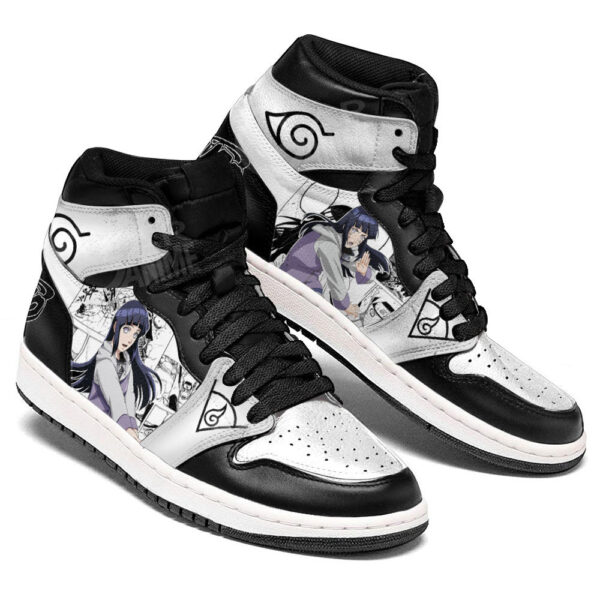 Baskets montantes Air Jordan Hinata Hyūga – Chaussures montantes Naruto – Image 3