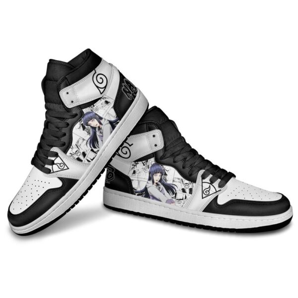 Baskets montantes Air Jordan Hinata Hyūga – Chaussures montantes Naruto – Image 4