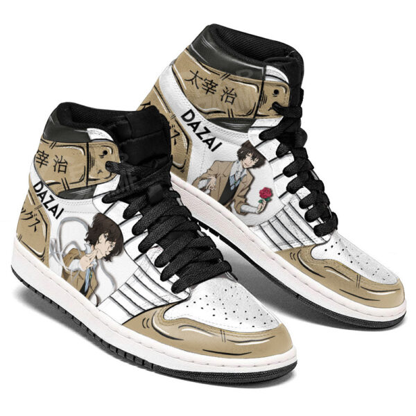 Baskets montantes Air Jordan Osamu Dazai – Chaussures montantes Bungô Stray Dogs – Image 2