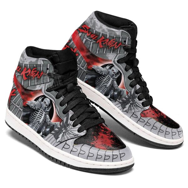 Baskets montantes Air Jordan The Skull Knight – Chaussures montantes Berserk – Image 2