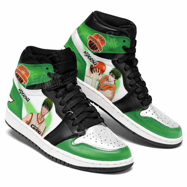 Baskets montantes Air Jordan Shintarō Midorima – Chaussures montantes Kuroko no Basket – Image 2