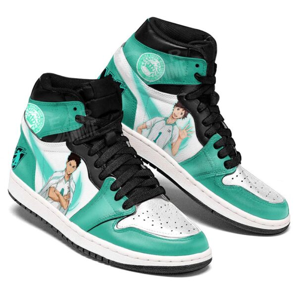Baskets montantes Air Jordan Tooru Oikawa et Hajime Iwaizumi – Chaussures montantes Haikyuu – Image 2